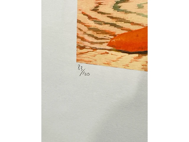 René margritte lithograaf - gesigneerd met certificaat - afbeelding 4 van  6