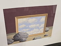 René margritte lithograaf ''la grande maree'' - limited edition 12/100 - afbeelding 2 van  7