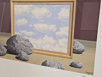 René margritte lithograaf ''la grande maree'' - limited edition 12/100 - afbeelding 3 van  7