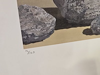 René margritte lithograaf ''la grande maree'' - limited edition 12/100 - afbeelding 5 van  7