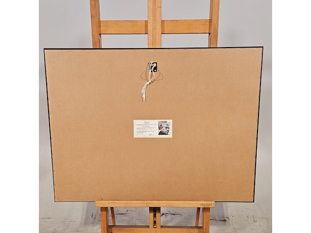 René margritte lithograaf ''la grande maree'' - limited edition 12/100 - afbeelding 6 van  7