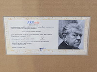 René margritte lithograaf ''la grande maree'' - limited edition 12/100 - afbeelding 7 van  7