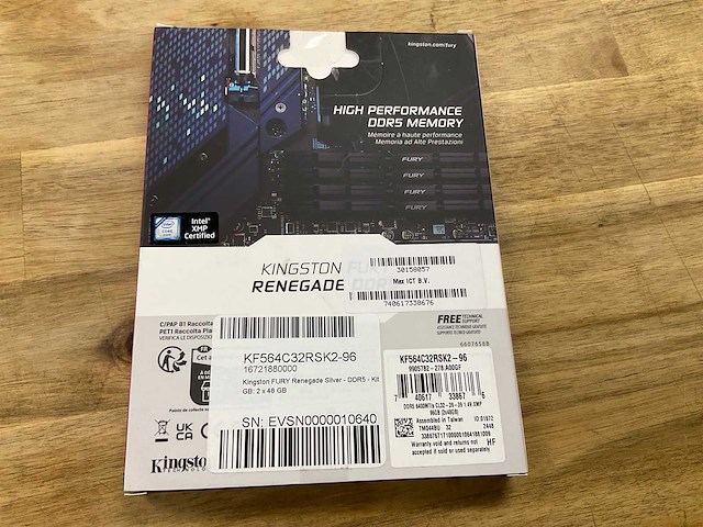 Renegade ddr5, 2 x 48gb - afbeelding 2 van  3