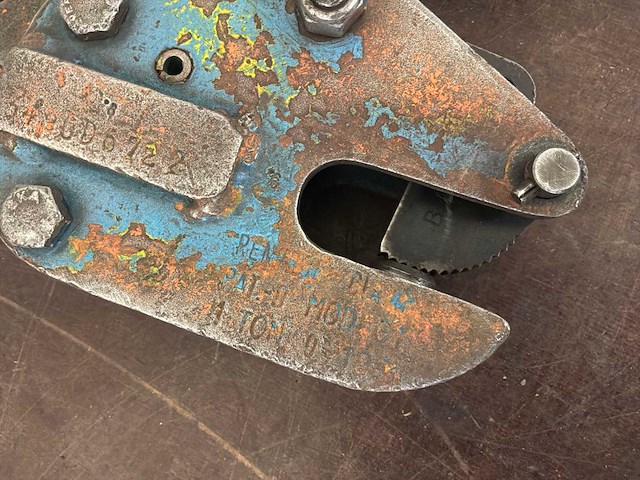 Renfroe model fr 1 ton plaathefklem. (2x) - afbeelding 4 van  5