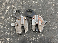 Renfroe plaathefklem 1 ton (2x) - afbeelding 2 van  6