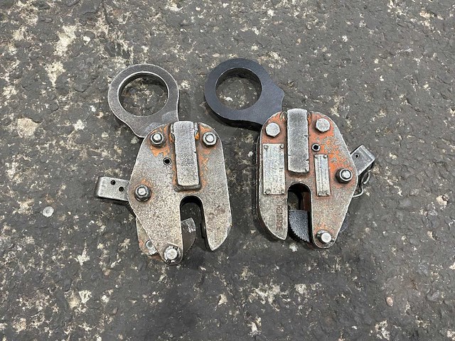 Renfroe plaathefklem 1 ton (2x) - afbeelding 3 van  6