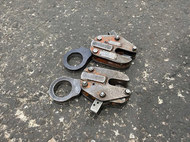 Renfroe plaathefklem 1 ton (2x) - afbeelding 5 van  6