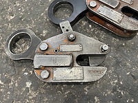 Renfroe plaathefklem 1 ton (2x) - afbeelding 6 van  6