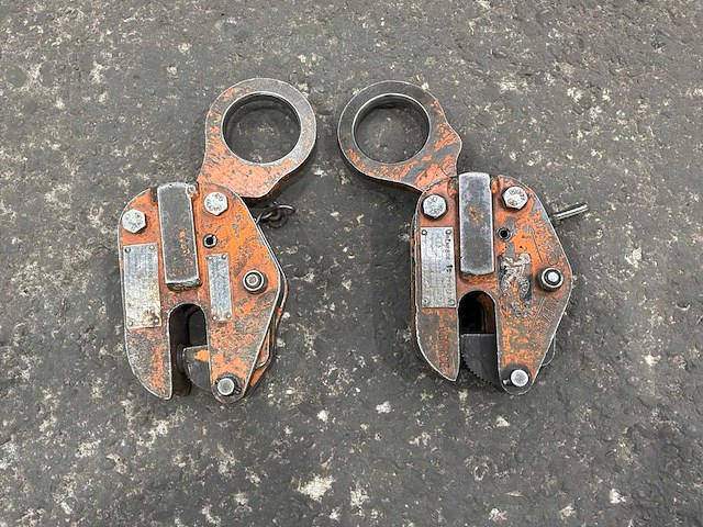 Renfroe plaathefklem 1 ton (2x) - afbeelding 1 van  8