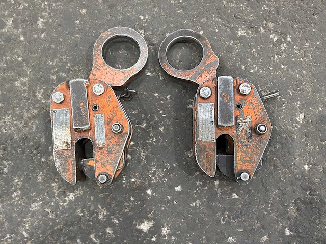 Renfroe plaathefklem 1 ton (2x) - afbeelding 2 van  8