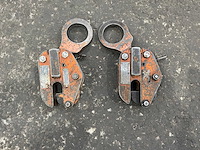 Renfroe plaathefklem 1 ton (2x) - afbeelding 3 van  8