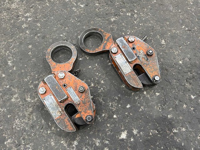 Renfroe plaathefklem 1 ton (2x) - afbeelding 4 van  8