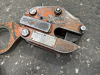 Renfroe plaathefklem 1 ton (2x) - afbeelding 6 van  8