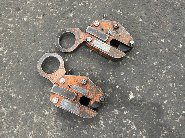 Renfroe plaathefklem 1 ton (2x) - afbeelding 7 van  8