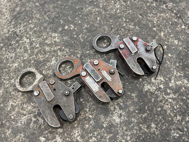 Renfroe plaathefklem 1 ton (3x) - afbeelding 5 van  9