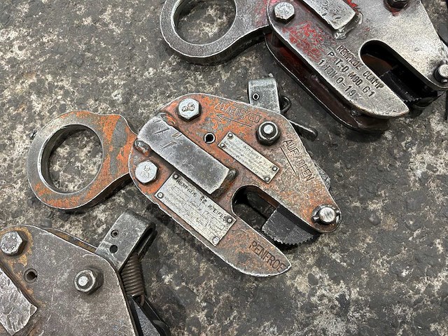 Renfroe plaathefklem 1 ton (3x) - afbeelding 7 van  9