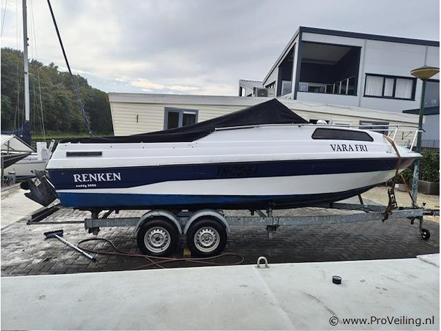 Renken 2000 classic polyester speedkruiser incl. trailer - afbeelding 4 van  8