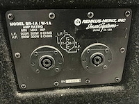 Renkus-heinz sr-1a/w-1a speaker (2x) - afbeelding 8 van  9