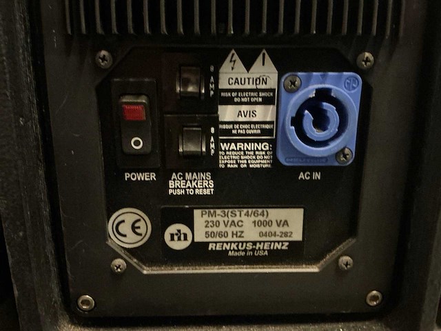 Renkus-heinz st4/6 luidspreker (2x) - afbeelding 5 van  7