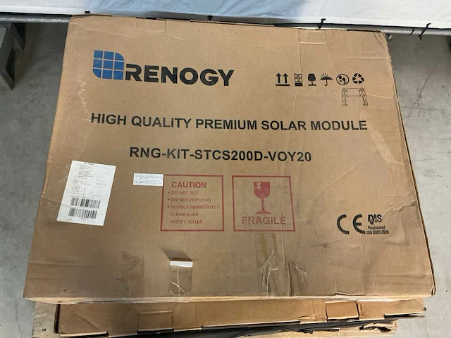 Renogy rng-kit-stcs200d-voy20 zonnepaneel set (4x) - afbeelding 4 van  10