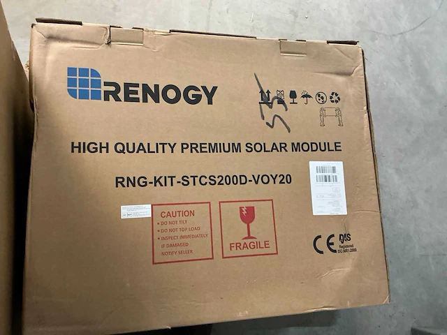 Renogy rng-kit-stcs200d-voy20 zonnepaneel set (4x) - afbeelding 5 van  10