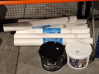 Renovlies 150 gram + 2 x lijm 10 liter, wit - afbeelding 1 van  6
