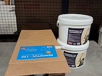 Renovlies 150 gram + lijm 10 liter divers, wit - afbeelding 1 van  6
