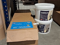 Renovlies 150 gram + lijm 10 liter divers, wit - afbeelding 1 van  6