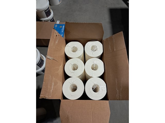 Renovlies 150 gram + lijm 10 liter divers, wit - afbeelding 4 van  6