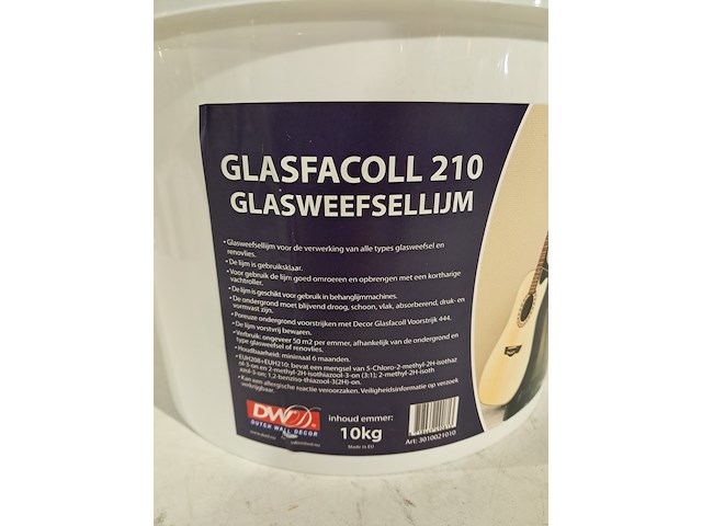 Renovlies 150 gram + lijm 10 liter divers, wit - afbeelding 6 van  6