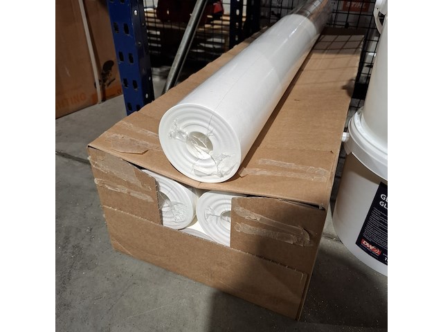 Renovlies 150 gram + lijm 10 liter, wit - afbeelding 4 van  5