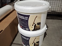 Renovlies 150 gram + lijm 10 liter, wit - afbeelding 2 van  5