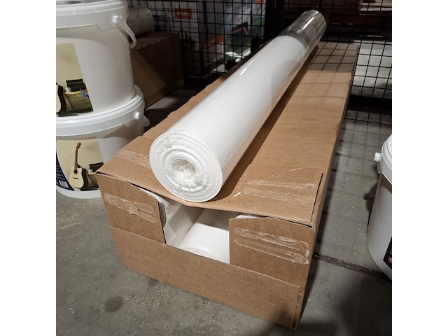 Renovlies 150 gram + lijm 10 liter, wit - afbeelding 4 van  5