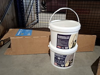 Renovlies 150 gram + lijm 10 liter, wit - afbeelding 1 van  4