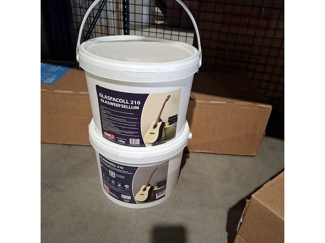 Renovlies 150 gram + lijm 10 liter, wit - afbeelding 3 van  4