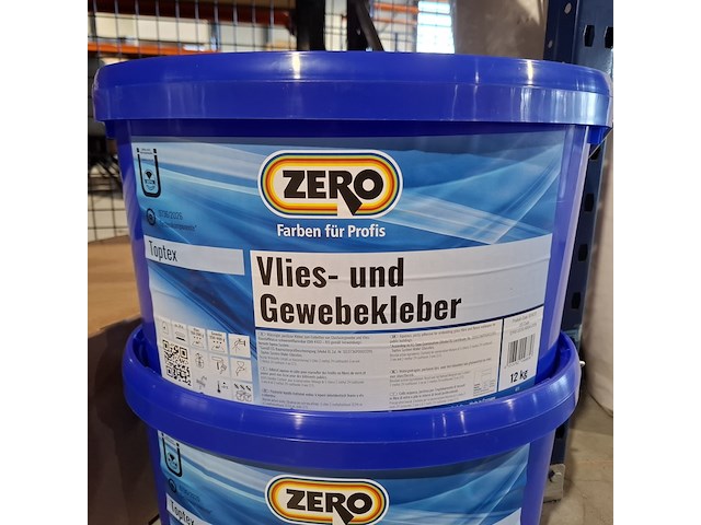 Renovlies 150 gram + lijm 10 liter, wit - afbeelding 2 van  4