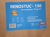 Renovlies 150 gram + lijm 10 liter, wit - afbeelding 4 van  4