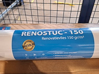 Renovlies 150 gram + lijm 10 liter, wit - afbeelding 3 van  3