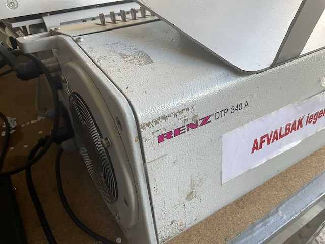 Renz - dtp 340 a - pons- en stansmachine - afbeelding 4 van  5