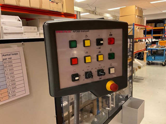 Renz ap-360-120 automatische ponsmachine - afbeelding 10 van  13