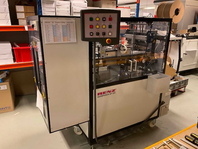 Renz ap-360-120 automatische ponsmachine - afbeelding 1 van  8