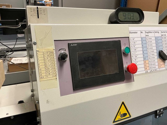 Renz mobi-500 automatische inbindmachine - afbeelding 9 van  12