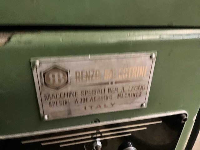 Renzo balestrini sm houtboor/penmachine - afbeelding 10 van  10