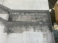 Replica banksy op canvas 90x60 - afbeelding 4 van  4