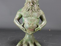 Reproductie faux brons papposilenos - afbeelding 1 van  5