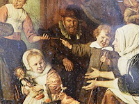 Reproductie jan steen in lijst - afbeelding 4 van  5