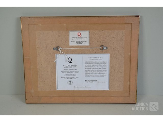 Reproductie rembrandt - afbeelding 5 van  6