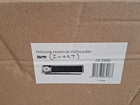 Reserve-rolhouder korver-holland, inbouw, mat zwart - afbeelding 6 van  6