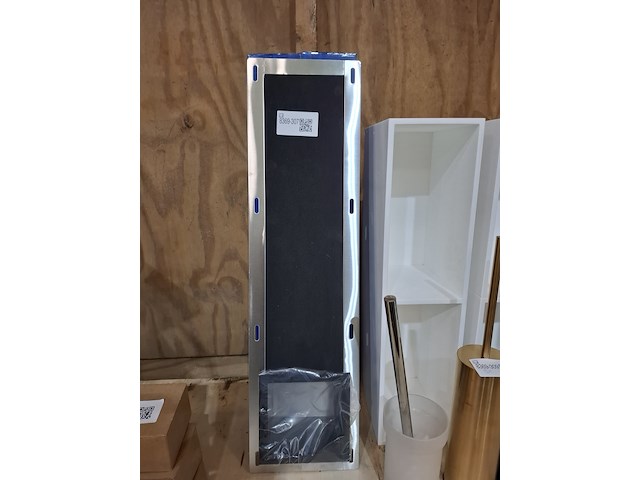 Reserverol-houder inbouw, zwart front - afbeelding 1 van  4