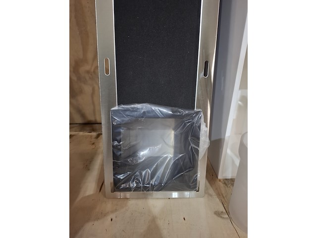 Reserverol-houder inbouw, zwart front - afbeelding 2 van  4